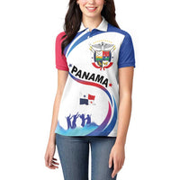 Panama Independence Day Women Polo Shirt Coat of Arms and Freedom - Wonder Print Shop