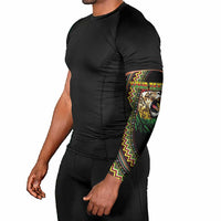 Personalized Jamaican Reggae-One Love Arm Sleeves Tribal African Pattern and Roaring Lion - Wonder Print Shop