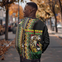 Personalized Jamaican Reggae-One Love Sweatshirt Tribal African Pattern and Roaring Lion - Wonder Print Shop