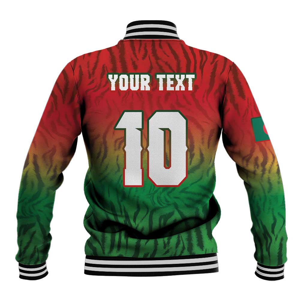 Custom Bangladesh Cricket-The Tigers Baseball Jacket