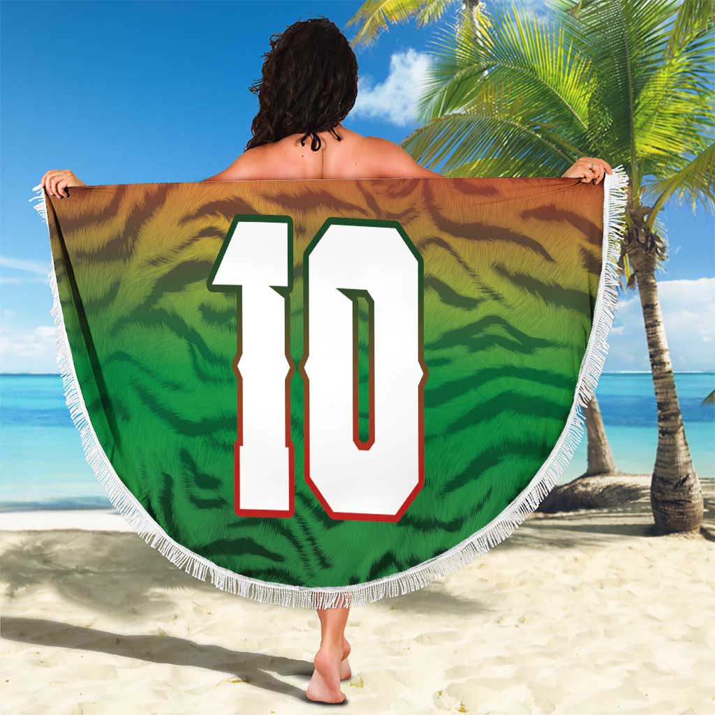 Custom Bangladesh Cricket-The Tigers Beach Blanket