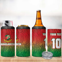 Custom Bangladesh Cricket-The Tigers 4 in 1 Can Cooler Tumbler