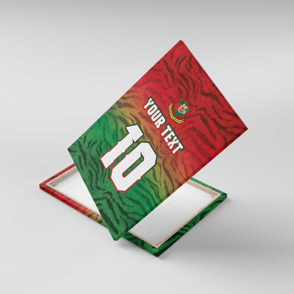 Custom Bangladesh Cricket-The Tigers Canvas Wall Art