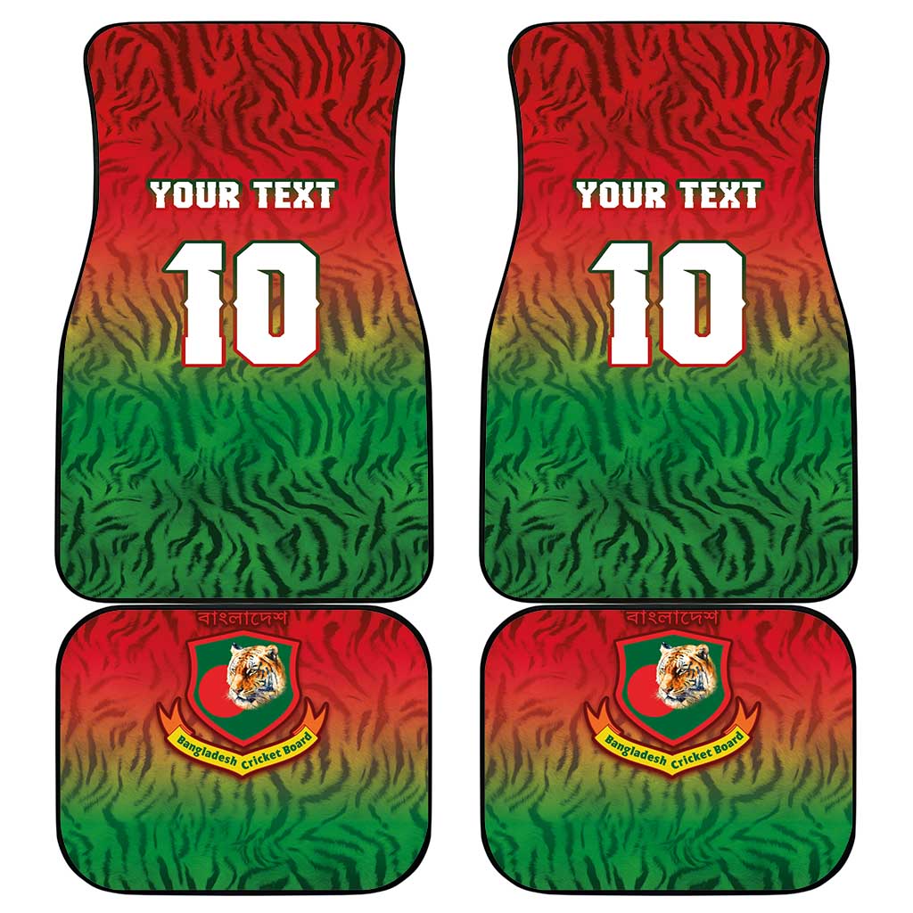Custom Bangladesh Cricket-The Tigers Car Mats