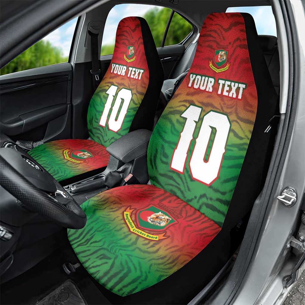 Custom Bangladesh Cricket-The Tigers Car Seat Cover