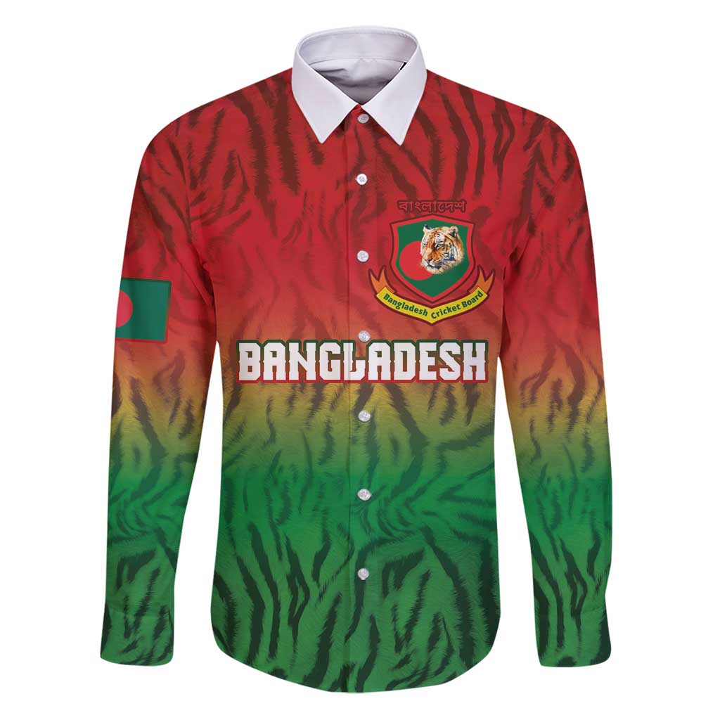 Custom Bangladesh Cricket-The Tigers Family Matching Puletasi and Hawaiian Shirt