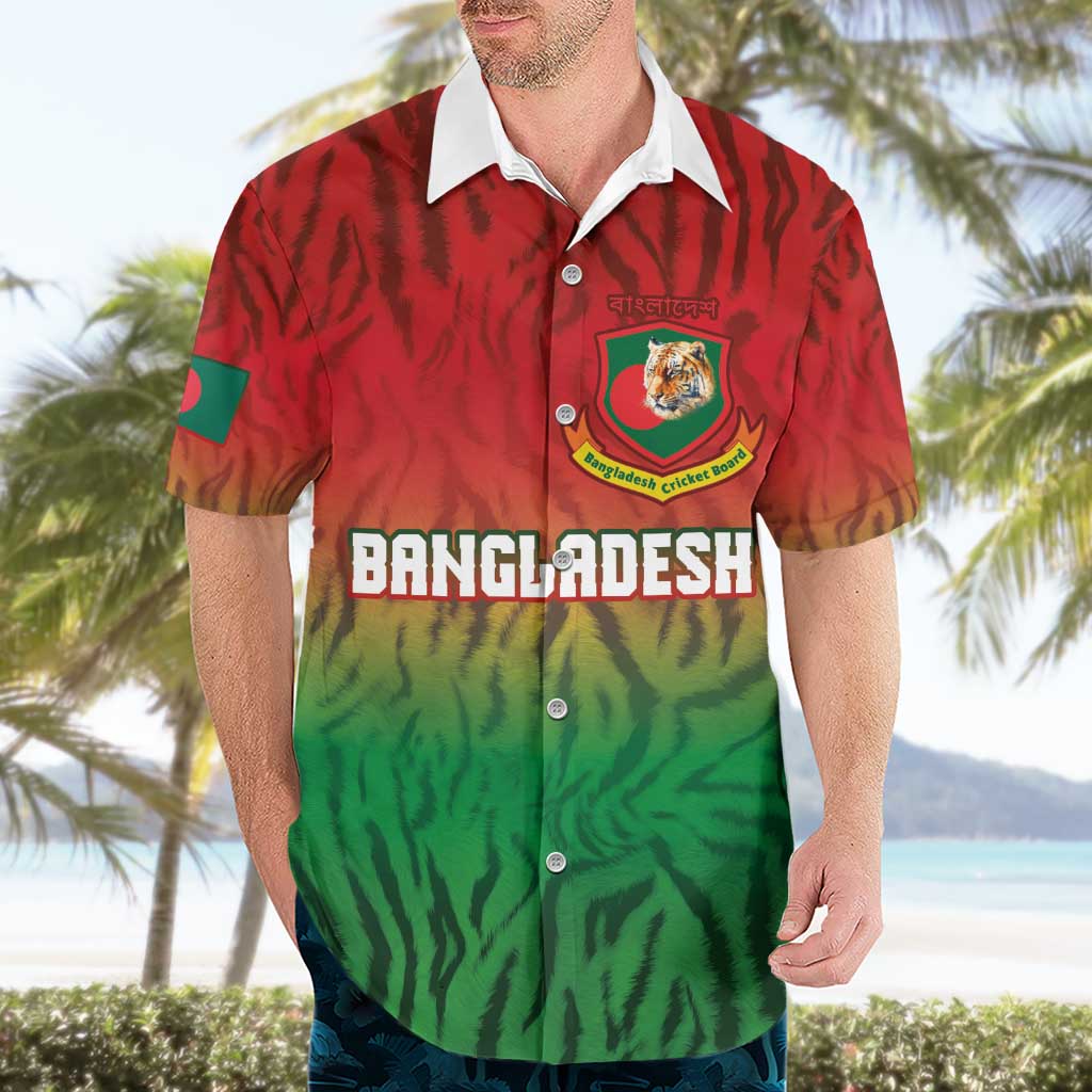 Custom Bangladesh Cricket-The Tigers Hawaiian Shirt
