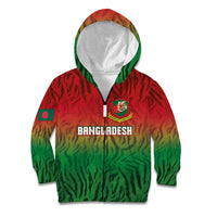 Custom Bangladesh Cricket-The Tigers Kid Hoodie