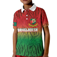 Custom Bangladesh Cricket-The Tigers Kid Polo Shirt
