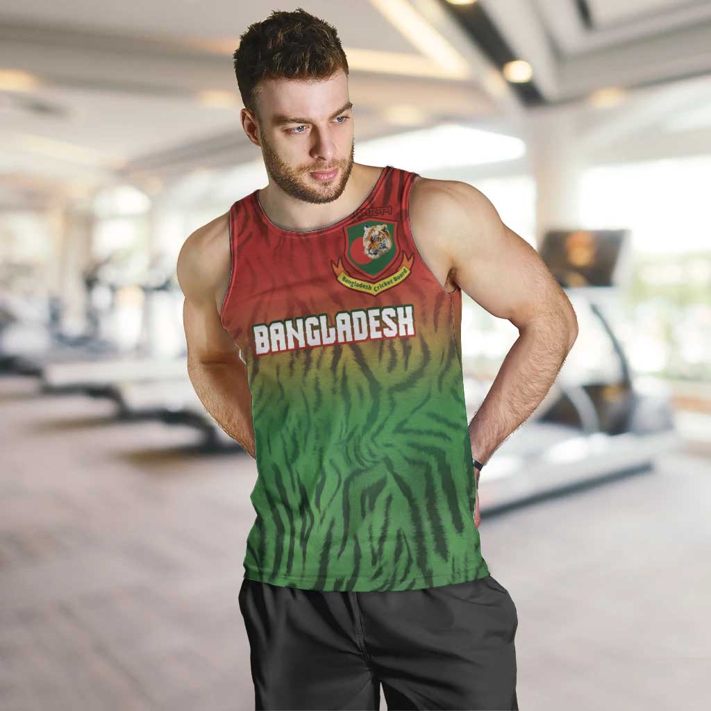 Custom Bangladesh Cricket-The Tigers Men Tank Top
