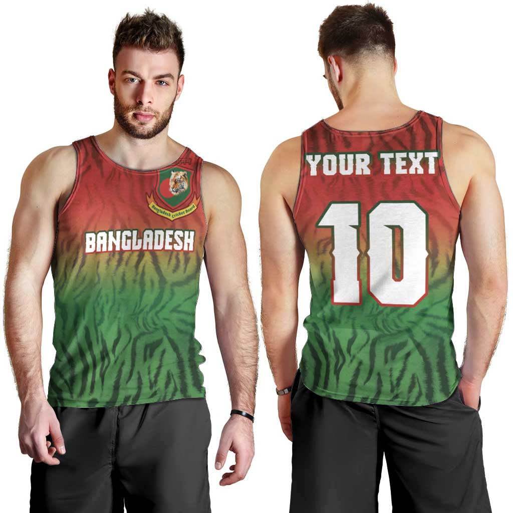 Custom Bangladesh Cricket-The Tigers Men Tank Top