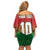 Custom Bangladesh Cricket-The Tigers Off Shoulder Short Dress