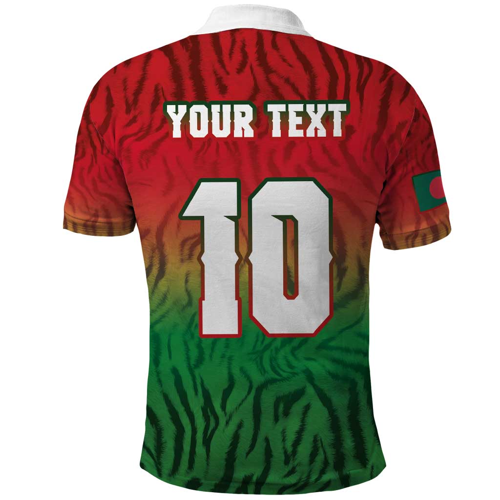 Custom Bangladesh Cricket-The Tigers Polo Shirt