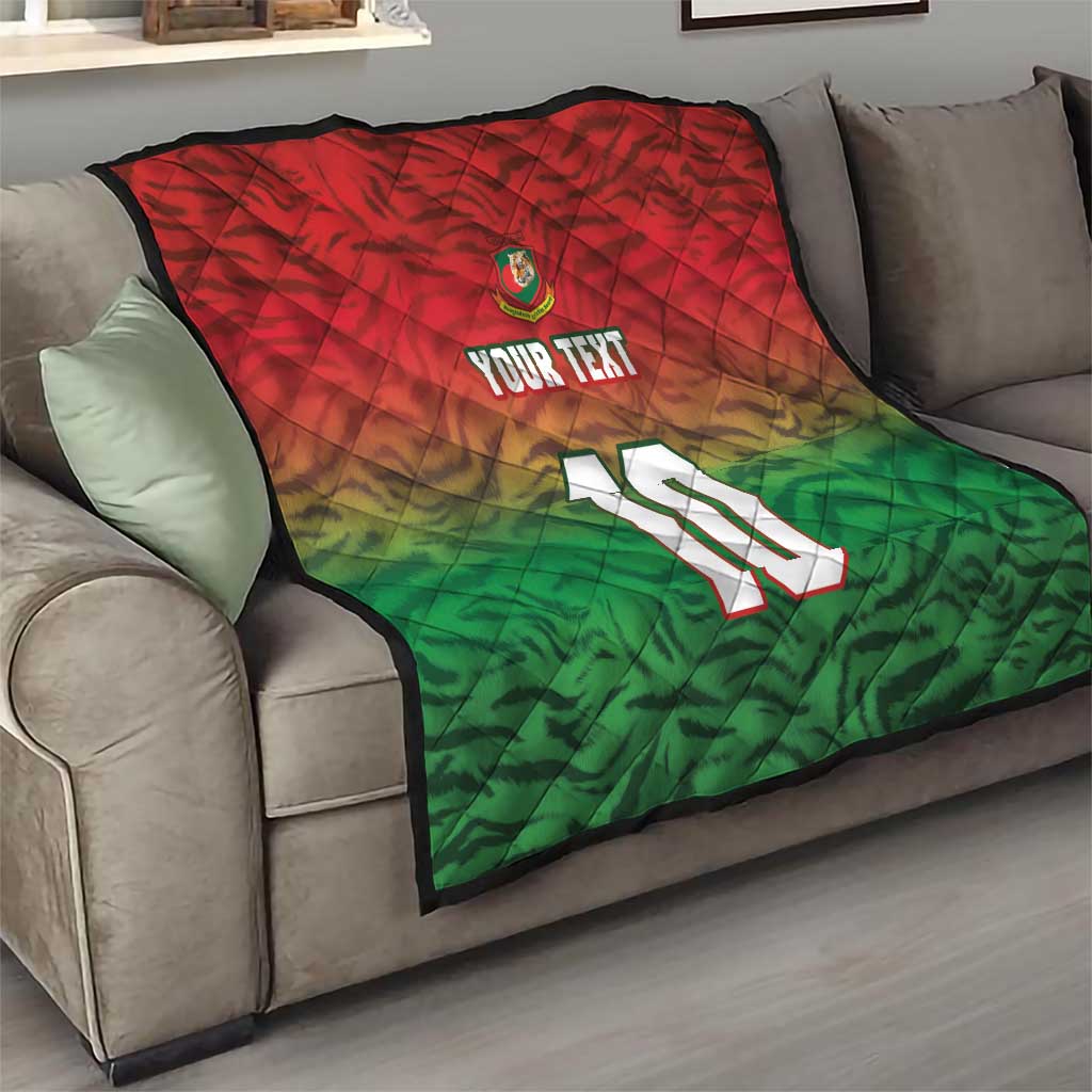Custom Bangladesh Cricket-The Tigers Quilt
