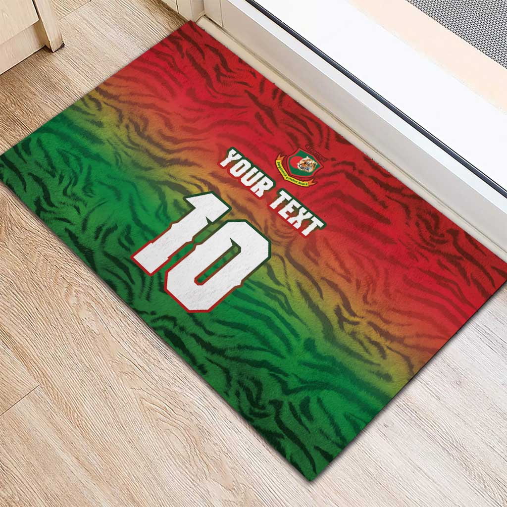 Custom Bangladesh Cricket-The Tigers Rubber Doormat