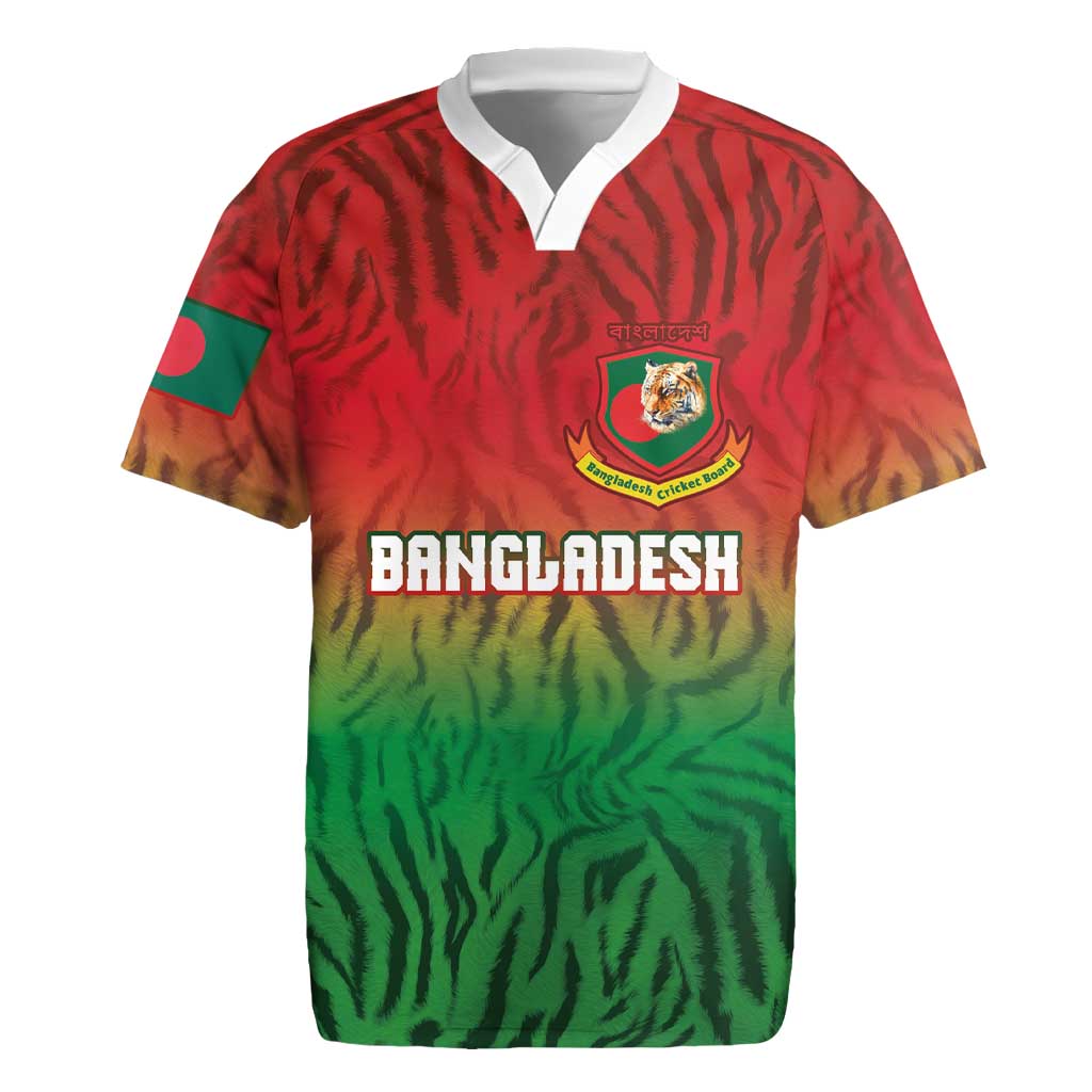 Custom Bangladesh Cricket-The Tigers Rugby Jersey