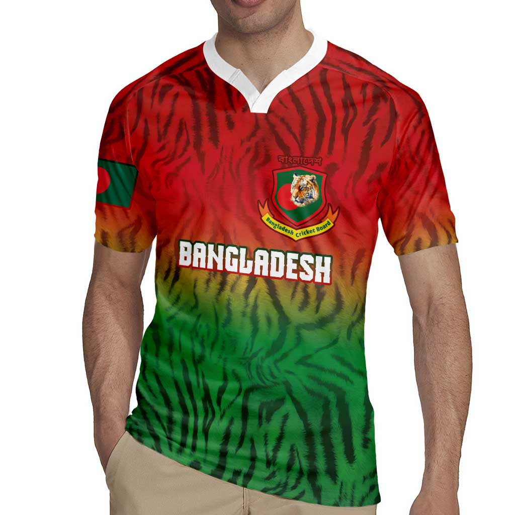 Custom Bangladesh Cricket-The Tigers Rugby Jersey