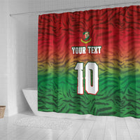 Custom Bangladesh Cricket-The Tigers Shower Curtain