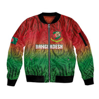 Custom Bangladesh Cricket-The Tigers Sleeve Zip Bomber Jacket