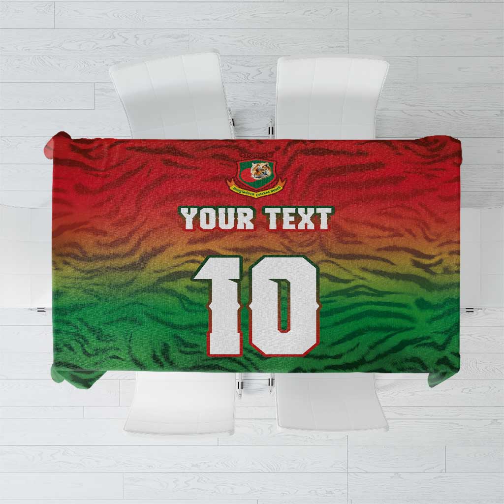 Custom Bangladesh Cricket-The Tigers Tablecloth