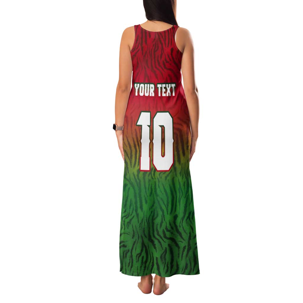 Custom Bangladesh Cricket-The Tigers Tank Maxi Dress