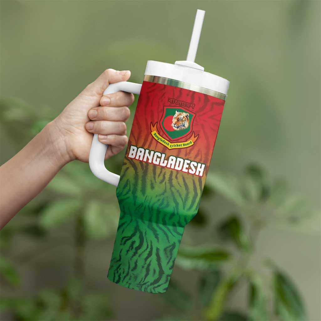 Custom Bangladesh Cricket-The Tigers Tumbler With Handle