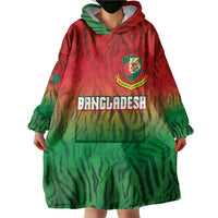 Custom Bangladesh Cricket-The Tigers Wearable Blanket Hoodie