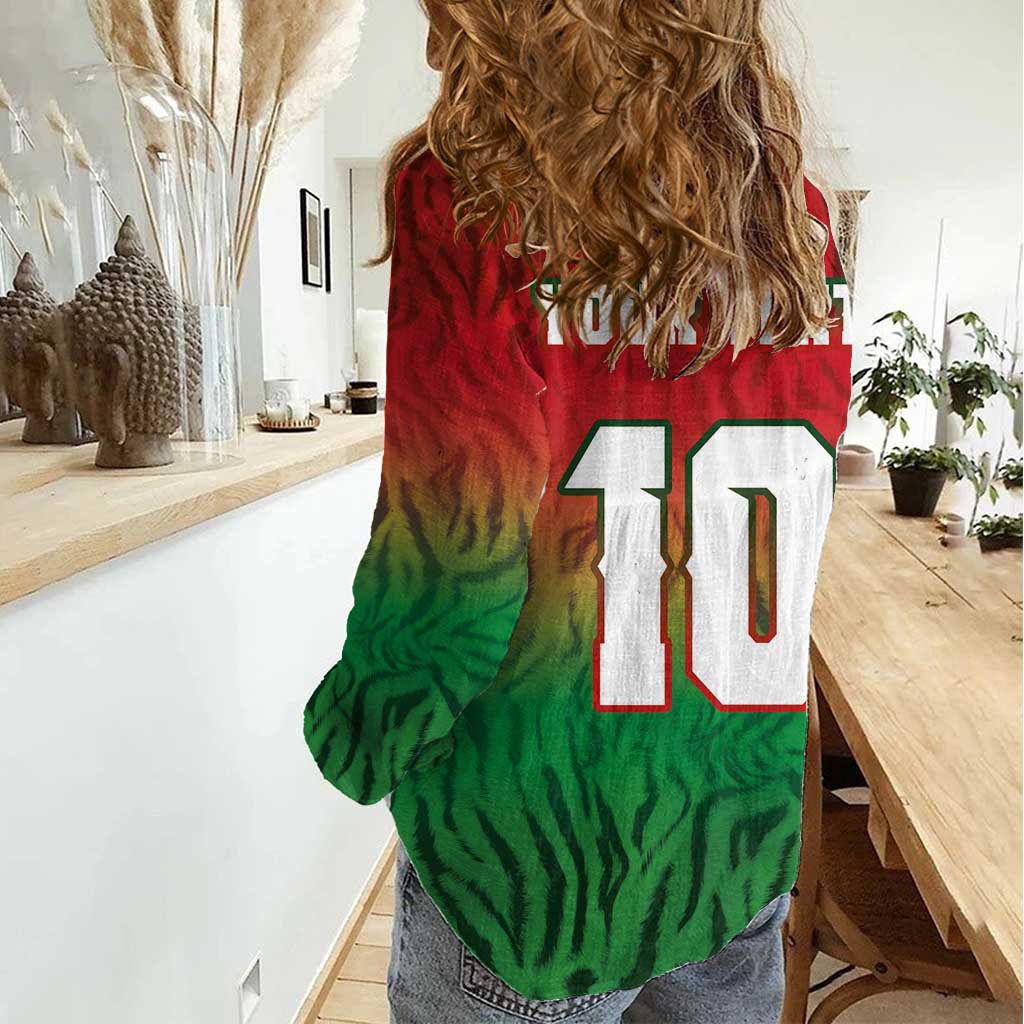 Custom Bangladesh Cricket-The Tigers Women Casual Shirt