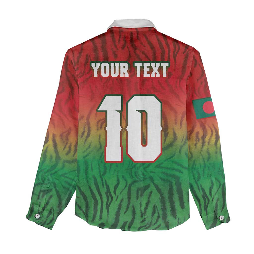 Custom Bangladesh Cricket-The Tigers Women Casual Shirt