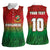 Custom Bangladesh Cricket-The Tigers Women Sleeveless Polo Shirt