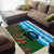 Custom Bangladesh and Argentina Football Half Style Area Rug