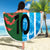 Custom Bangladesh and Argentina Football Half Style Beach Blanket