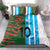 Custom Bangladesh and Argentina Football Half Style Bedding Set