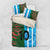 Custom Bangladesh and Argentina Football Half Style Bedding Set