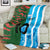 Custom Bangladesh and Argentina Football Half Style Blanket