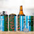Custom Bangladesh and Argentina Football Half Style 4 in 1 Can Cooler Tumbler