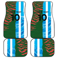 Custom Bangladesh and Argentina Football Half Style Car Mats