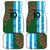 Custom Bangladesh and Argentina Football Half Style Car Mats
