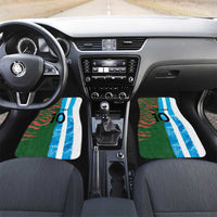 Custom Bangladesh and Argentina Football Half Style Car Mats