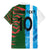 Custom Bangladesh and Argentina Football Half Style Family Matching Mermaid Dress and Hawaiian Shirt