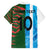Custom Bangladesh and Argentina Football Half Style Family Matching Tank Maxi Dress and Hawaiian Shirt