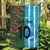 Custom Bangladesh and Argentina Football Half Style Garden Flag