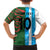 Custom Bangladesh and Argentina Football Half Style Hawaiian Shirt