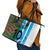 Custom Bangladesh and Argentina Football Half Style Leather Tote Bag