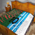 Custom Bangladesh and Argentina Football Half Style Quilt
