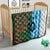 Custom Bangladesh and Argentina Football Half Style Quilt