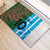 Custom Bangladesh and Argentina Football Half Style Rubber Doormat