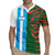 Custom Bangladesh and Argentina Football Half Style Rugby Jersey