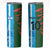 Custom Bangladesh and Argentina Football Half Style Skinny Tumbler