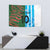 Custom Bangladesh and Argentina Football Half Style Tapestry